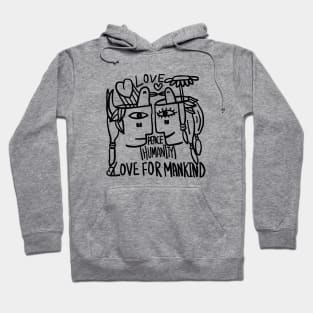 Love for mankind Hoodie